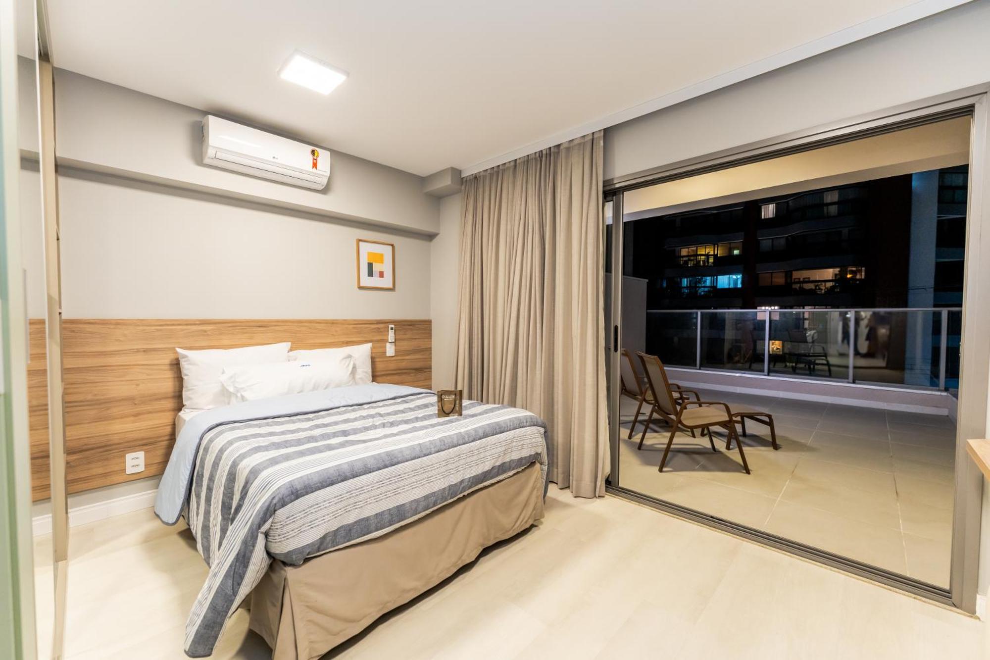 Apartamentos Studio Allure Moema - Com Recepcao 24 Horas São Paulo Pokoj fotografie