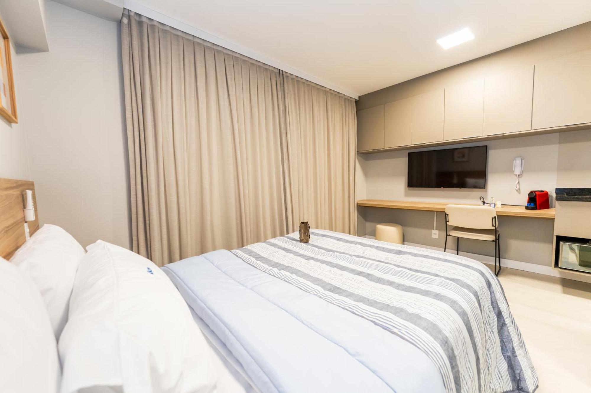 Apartamentos Studio Allure Moema - Com Recepcao 24 Horas São Paulo Pokoj fotografie